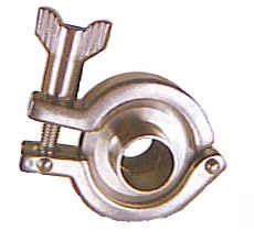 Rustfri ISO Clamps. AISI 316.